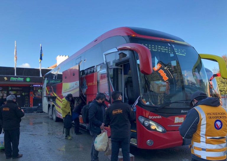 bus sur pasajeros agosto 2