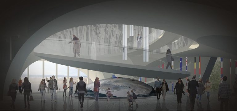 CAI hall acceso norte zona interactiva