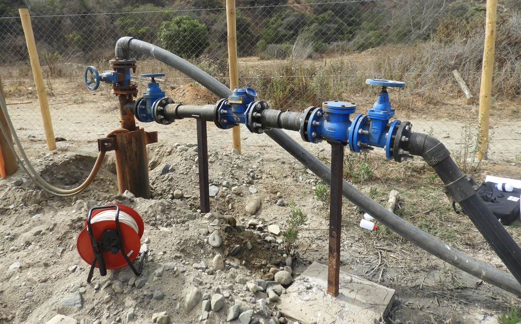 Pozo aguas subterráneas